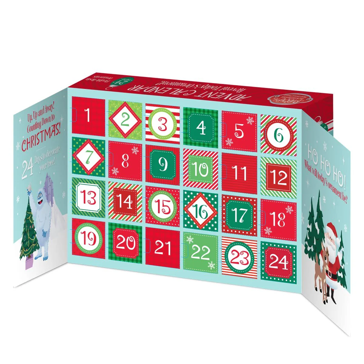 Old World Christmas Rudolph The Red-Nosed Reindeer Advent Calendar - Image 3